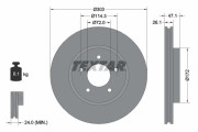92197703 Brzdový kotouč Shoe Kit Pro TEXTAR