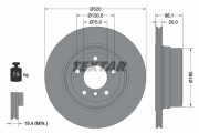 92202003 Brzdový kotouč Shoe Kit Pro TEXTAR