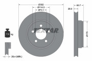 92203303 Brzdový kotouč Shoe Kit Pro TEXTAR