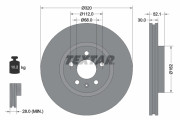 92229303 Brzdový kotouč Shoe Kit Pro TEXTAR