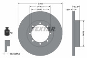 92230803 Brzdový kotouč Shoe Kit Pro TEXTAR