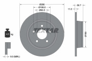 92238903 Brzdový kotouč Shoe Kit Pro TEXTAR