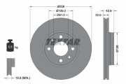 92241503 Brzdový kotouč Shoe Kit Pro TEXTAR