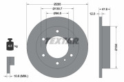 92249803 TEXTAR brzdový kotúč 92249803 TEXTAR