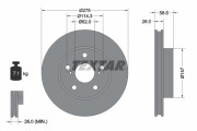 92252303 Brzdový kotouč Shoe Kit Pro TEXTAR