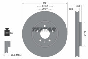 92256803 Brzdový kotouč Shoe Kit Pro TEXTAR