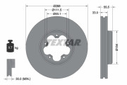 93260603 Brzdový kotouč Shoe Kit Pro TEXTAR