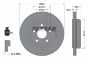 92273403 Brzdový kotouč Shoe Kit Pro TEXTAR