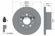 92284303 Brzdový kotouč Shoe Kit Pro TEXTAR