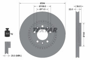 92287103 Brzdový kotouč Shoe Kit Pro TEXTAR