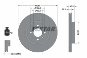 92288303 Brzdový kotouč Shoe Kit Pro TEXTAR
