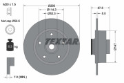 92295203 Brzdový kotouč Shoe Kit Pro TEXTAR
