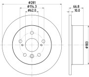 92302503 Brzdový kotouč Shoe Kit Pro TEXTAR