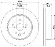 92302603 Brzdový kotouč Shoe Kit Pro TEXTAR