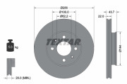 92304603 Brzdový kotouč Shoe Kit Pro TEXTAR