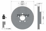 92313703 Brzdový kotouč Shoe Kit Pro TEXTAR