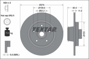 92329403 Brzdový kotouč Shoe Kit Pro TEXTAR