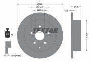 92329903 TEXTAR brzdový kotúč 92329903 TEXTAR