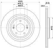 92341703 Brzdový kotouč Shoe Kit Pro TEXTAR