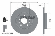 92352903 TEXTAR brzdový kotúč 92352903 TEXTAR