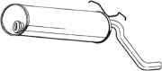 135-569 Zadní tlumič výfuku BOSAL