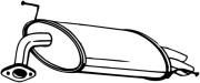 163-161 Zadní tlumič výfuku BOSAL
