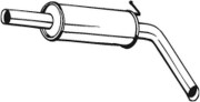 220-107 Střední tlumič výfuku BOSAL