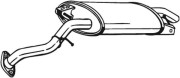 228-081 Zadní tlumič výfuku BOSAL