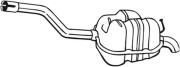 233-543 Zadní tlumič výfuku BOSAL