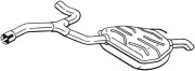 235-195 Zadní tlumič výfuku BOSAL