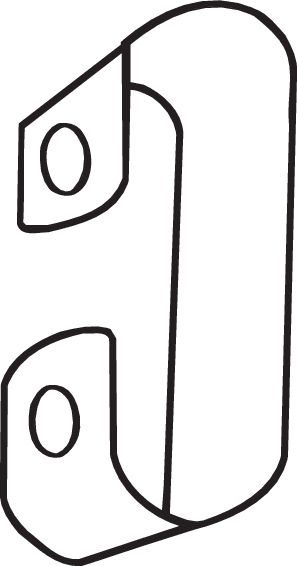 251-235 Držák, výfukový systém BOSAL