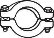 254-270 Upínač, výfukový systém BOSAL