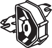 255-141 Gumový popruh, výfukový systém BOSAL