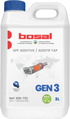 258-733 Aditiva, regenerace filtru sazi/pevných částic BOSAL