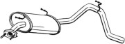 278-081 Zadní tlumič výfuku BOSAL