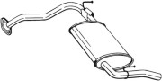 278-603 Zadní tlumič výfuku BOSAL