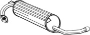 278-839 Zadní tlumič výfuku BOSAL