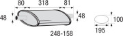 248-158 Stredni tlumic vyfuku - univerzalni BOSAL