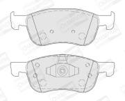 573779CH CHAMPION sada brzdových platničiek kotúčovej brzdy 573779CH CHAMPION
