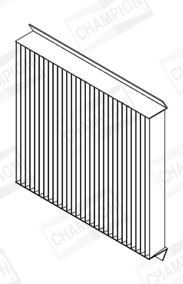CCF0354C CHAMPION filter vnútorného priestoru CCF0354C CHAMPION