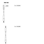 300/180 Sada kabelů pro zapalování BREMI