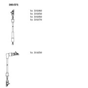 300/375 Sada kabelů pro zapalování BREMI