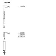 300/399 Sada kabelů pro zapalování BREMI