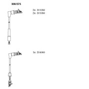 300/575 Sada kabelů pro zapalování BREMI