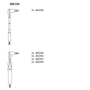 300/723 BREMI sada zapaľovacích káblov 300/723 BREMI
