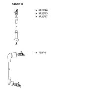 3A00/119 BREMI sada zapaľovacích káblov 3A00/119 BREMI