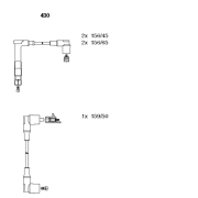 430 BREMI sada zapaľovacích káblov 430 BREMI