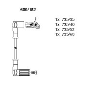 600/182 BREMI sada zapaľovacích káblov 600/182 BREMI