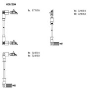 600/260 Sada kabelů pro zapalování BREMI