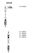 600/349 BREMI sada zapaľovacích káblov 600/349 BREMI